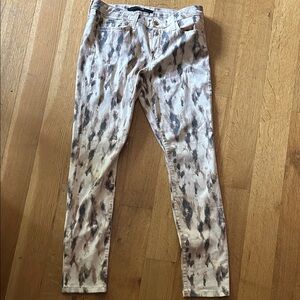 Joe's Jeans Women's Skinny Jeans - Brown and Gray Pattern